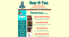 Desktop Screenshot of nose-n-toes.com